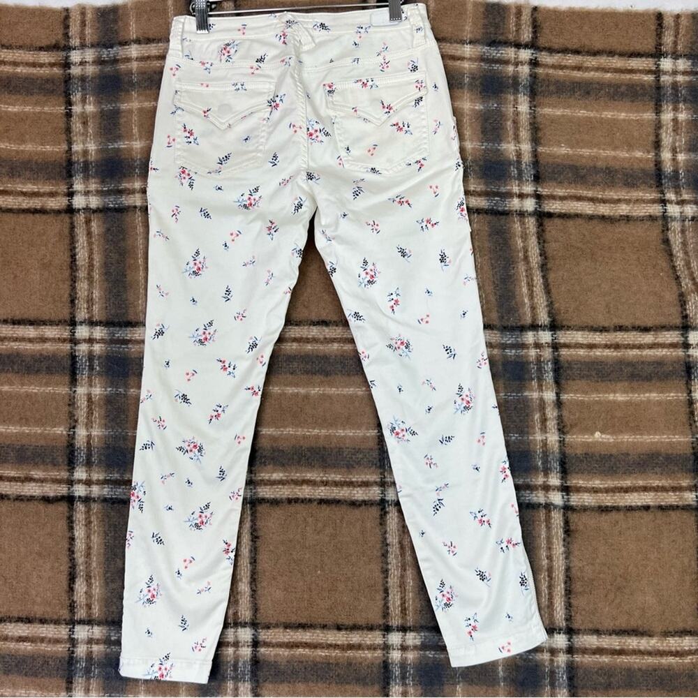 Joie Jeans Womens 27  Park Skinny Floral Cargo Pocket Pant Jeans, Bottom Zippers - Picture 3 of 16